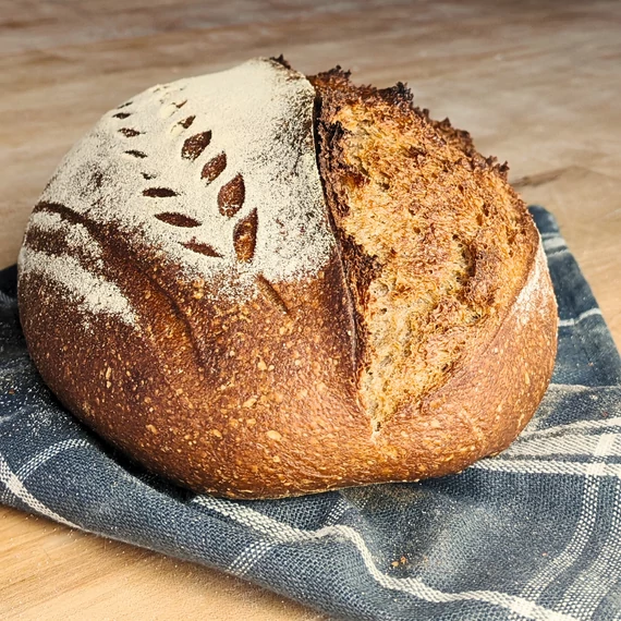 Rozsos, kovászos kenyér 1 kg